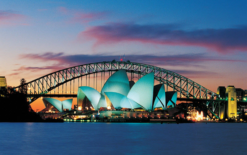 Cầu chính bắc qua cảng Sydney