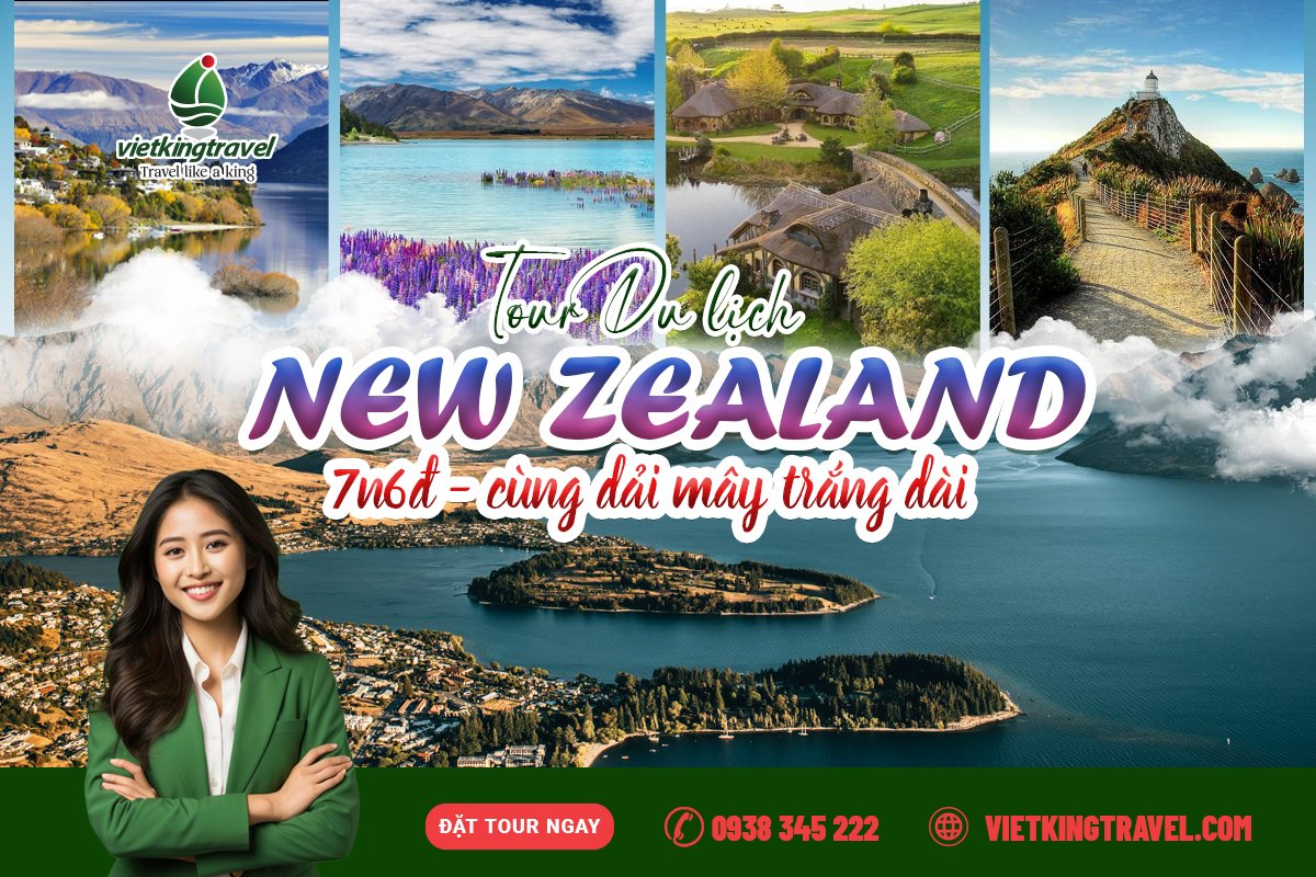 Du lịch New Zealand: Auckland – Waitomo – Taupo – Rotorua – Matamata – Hamilton
