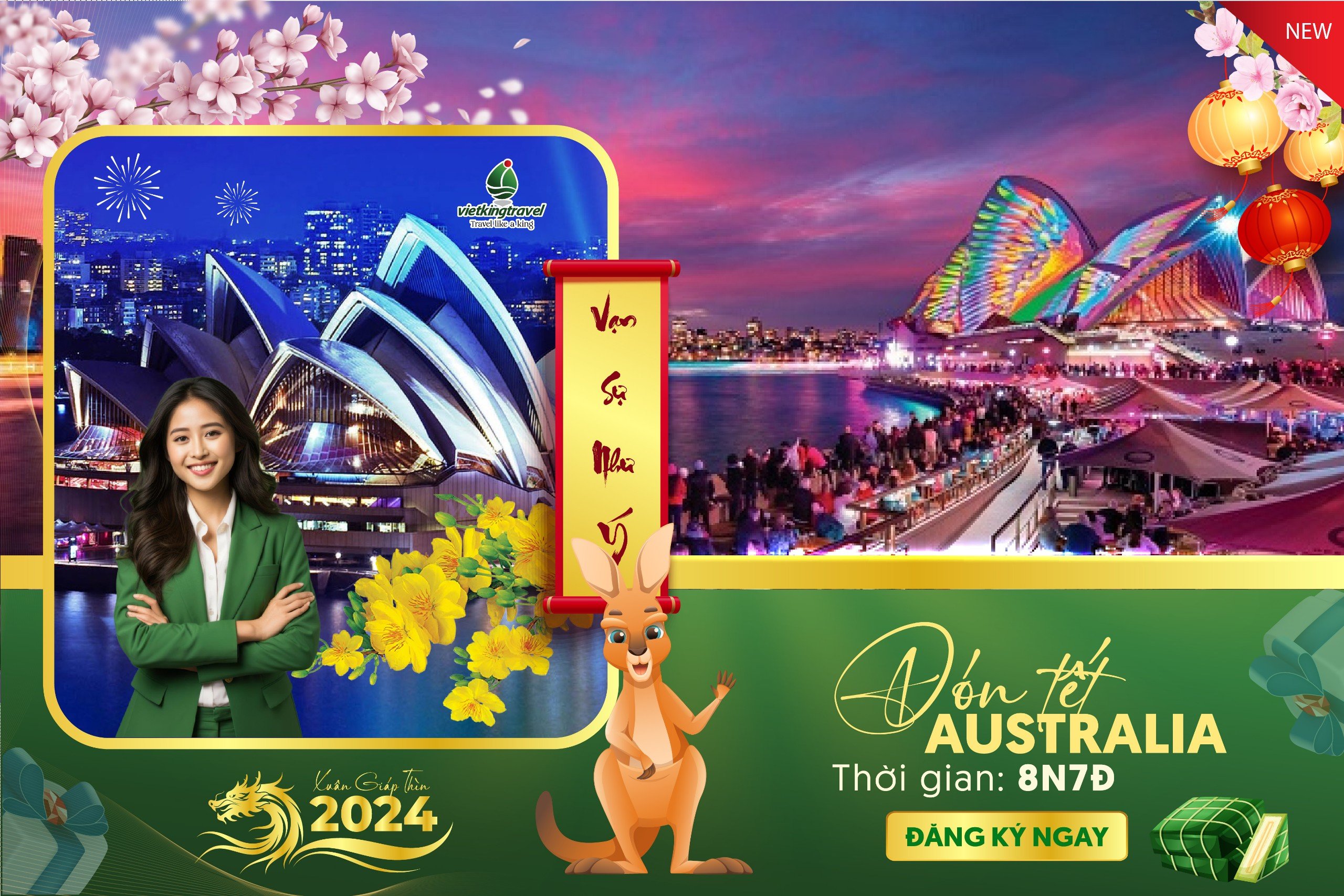 Du lịch Tết Nguyên Đán – Du lịch Úc 8 ngày 7 đêm