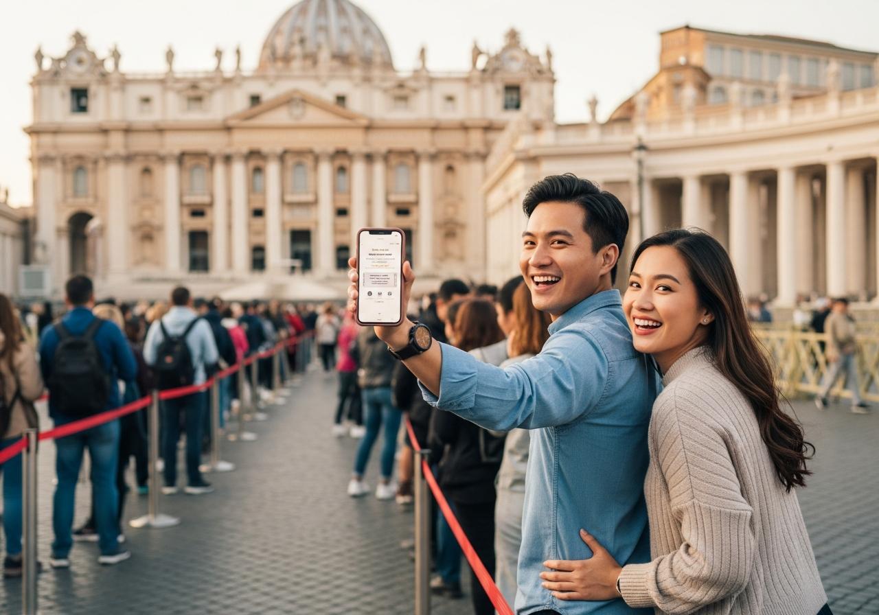 Tại Sao Đặt Vé Vatican Museums Online Qua Vietking Travel Là Lựa Chọn Tối Ưu?