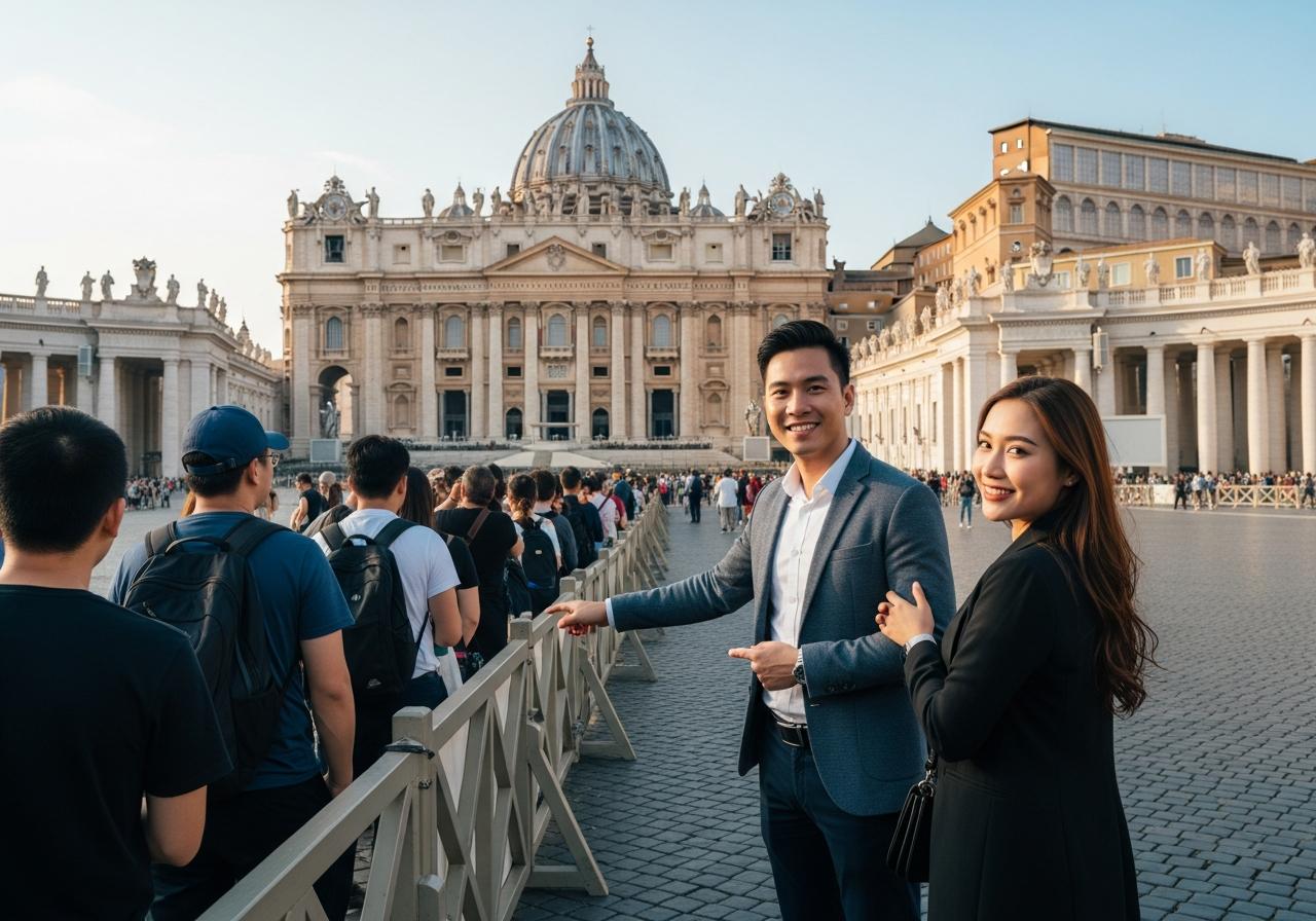 Giải Pháp Tối Ưu: Cách Vào St. Peter's Basilica Không Cần Xếp Hàng