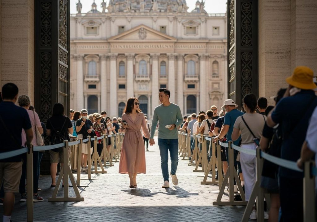 vatican timed entry là gì