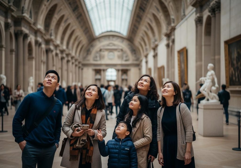 bảo tàng louvre paris