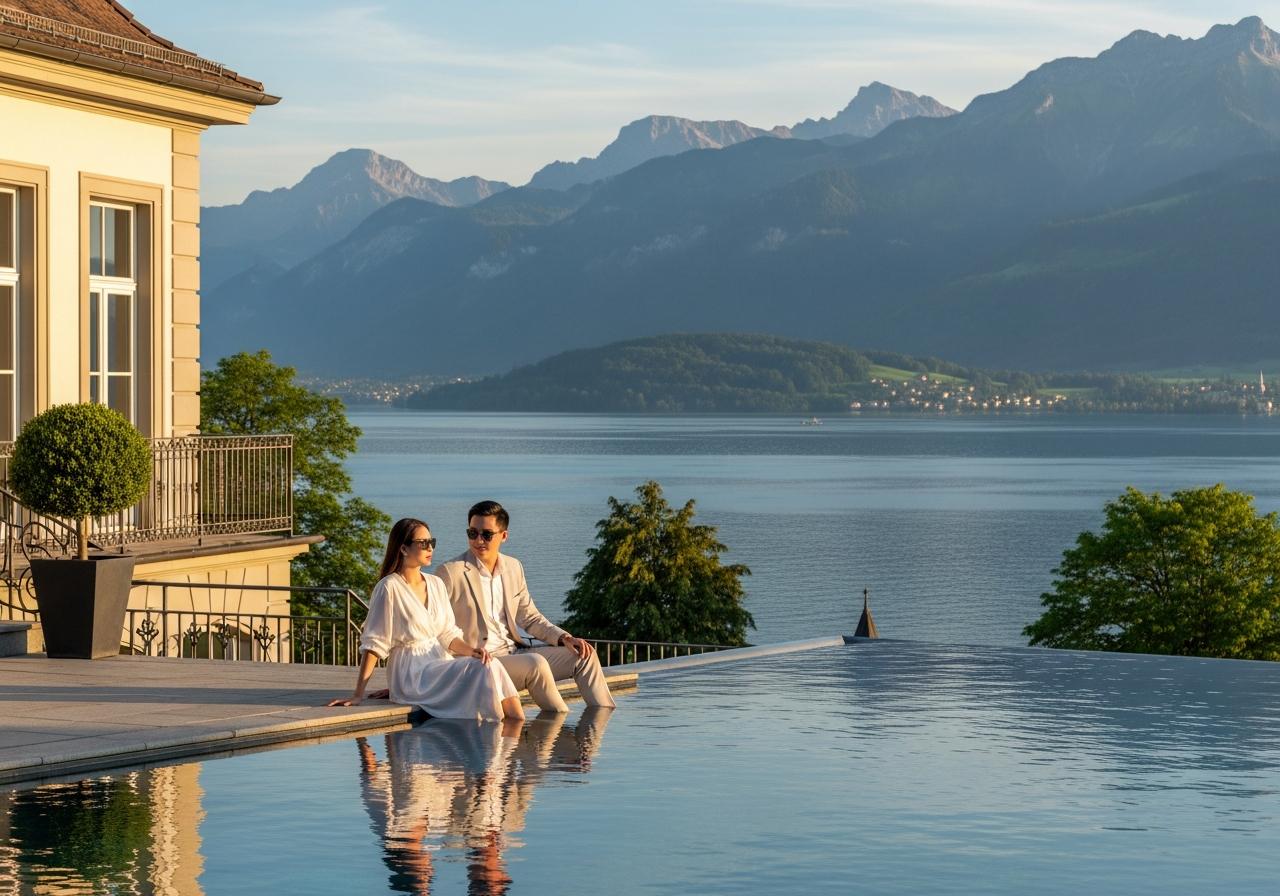 Review chi tiết các khách sạn sang trọng trong lòng Bürgenstock Resort