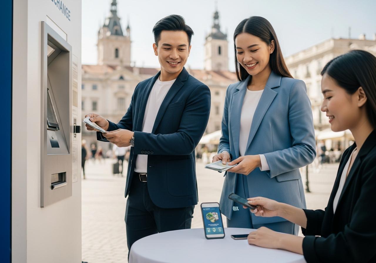 Kinh nghiệm 2: Lên kế hoạch tài chính thông minh - Đổi tiền và sử dụng thẻ tín dụng