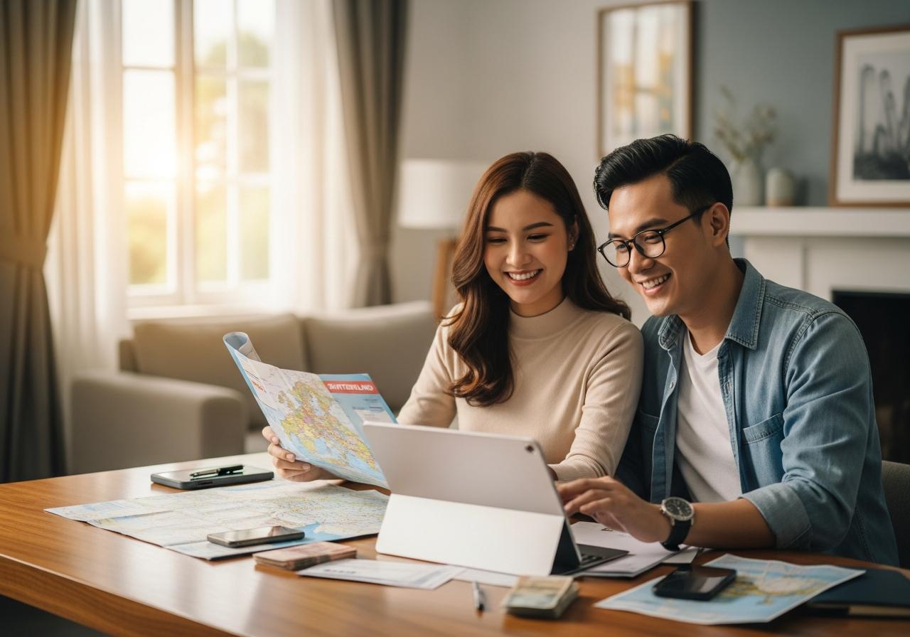 Cần bao nhiêu tiền để “dư sức” chứng minh tài chính du lịch Ý - Thụy Sĩ - Pháp?