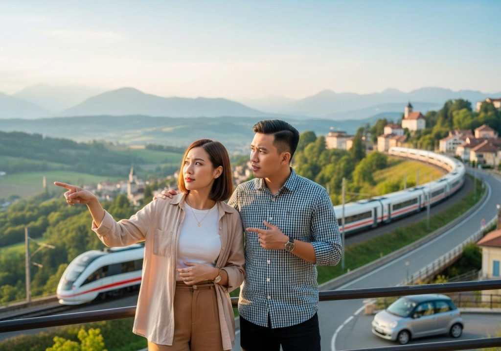 đi châu âu nên đi tàu hay đi xe