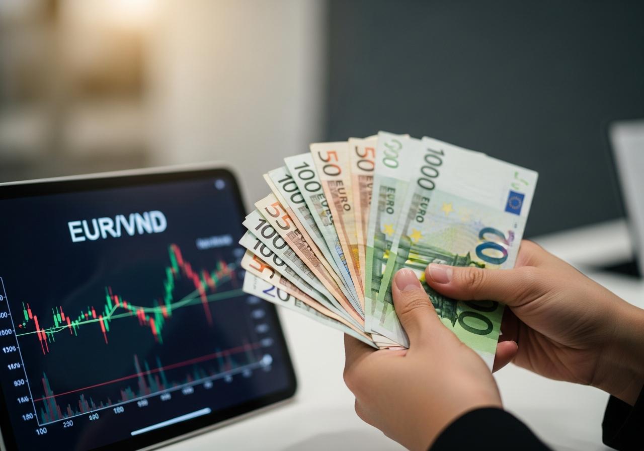 Cập nhật tỷ giá Euro hôm nay: 1 Euro bằng bao nhiêu tiền Việt?