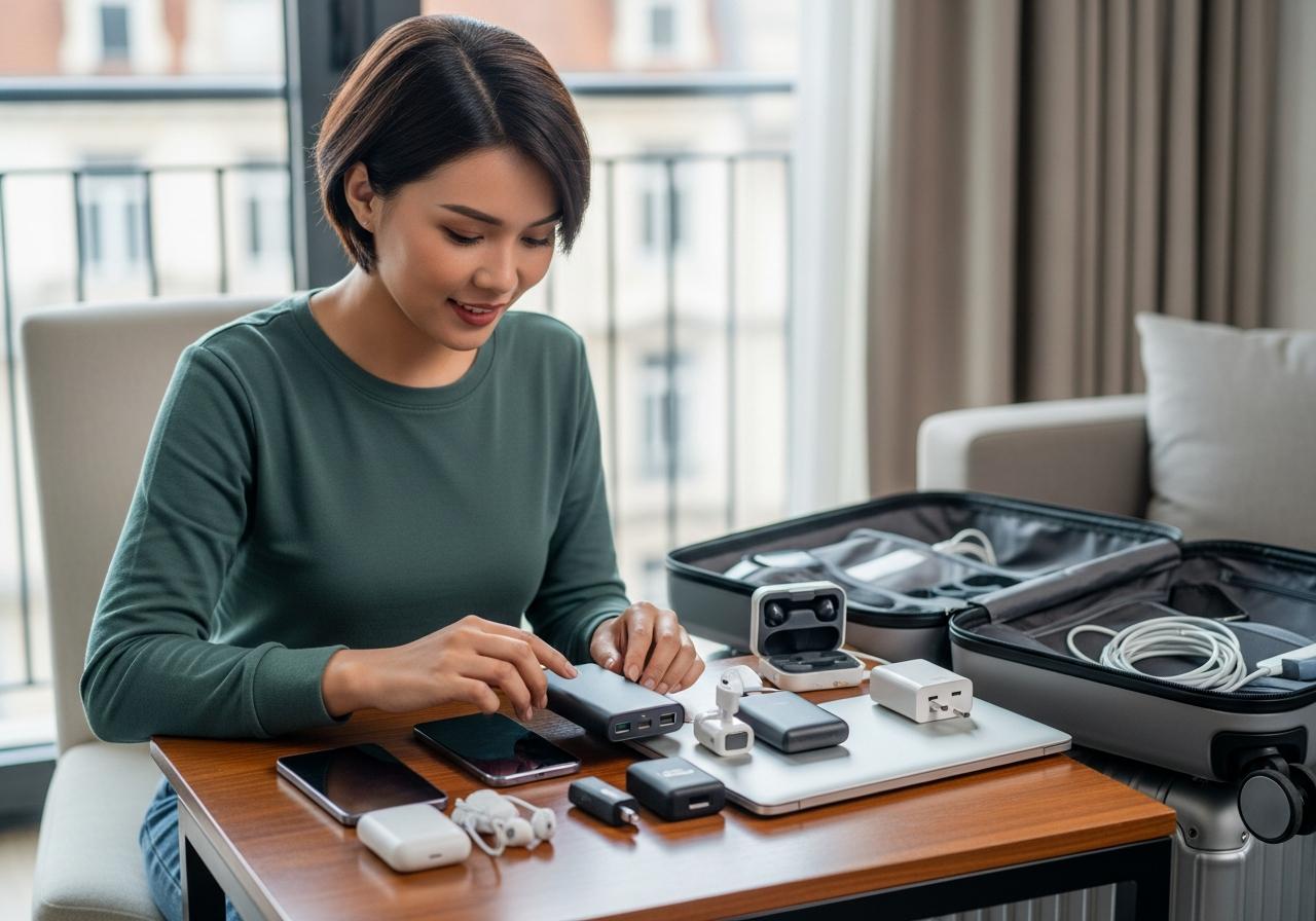 Nhóm 5: Các Vật Dụng Hỗ Trợ Khác - Bí Quyết Cho Hành Lý Gọn Nhẹ