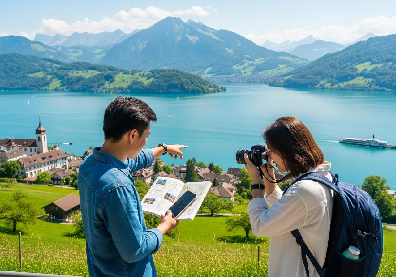 Kinh nghiệm 3: Lên lịch trình chi tiết khám phá Hồ Lucerne và các vùng lân cận