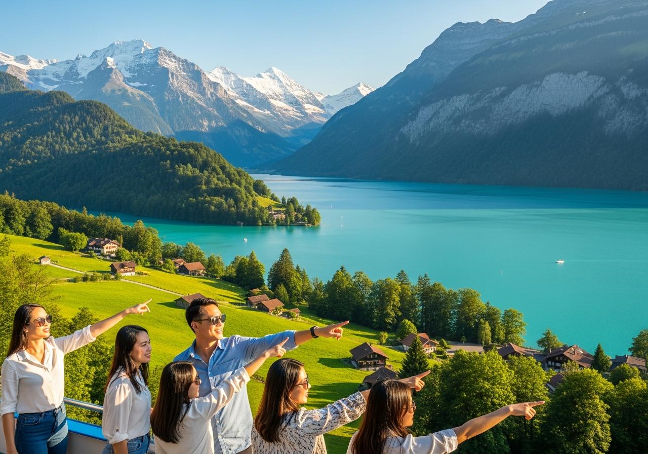 hồ thun và brienz interlaken