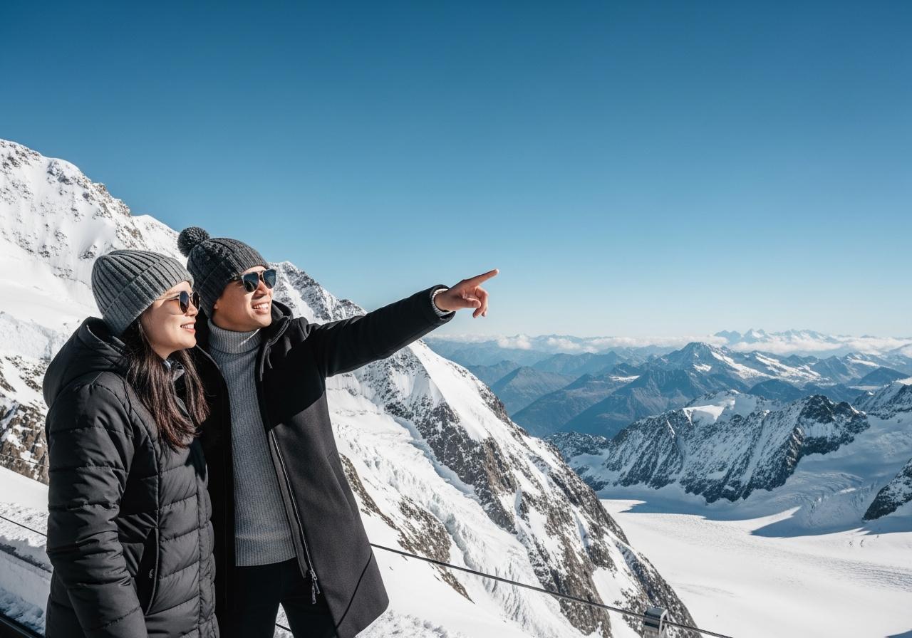 Top 5 trải nghiệm độc nhất chỉ có tại Jungfraujoch