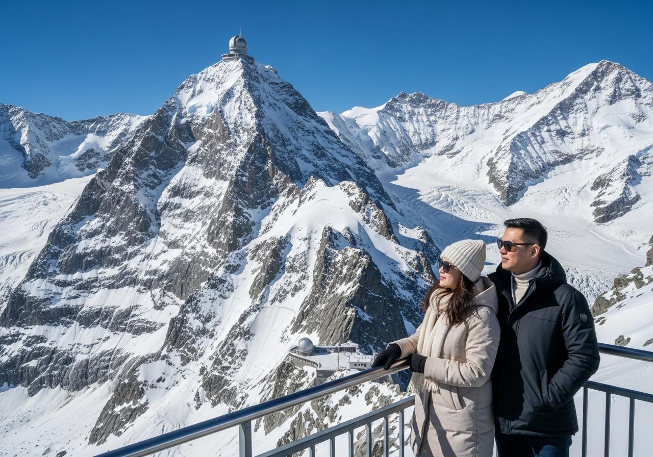 Nên đi Jungfraujoch mùa nào đẹp nhất trong năm?