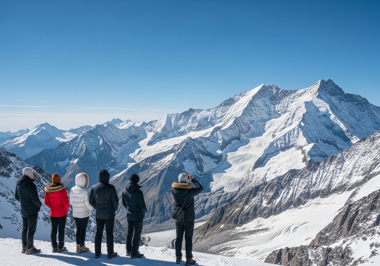 Hướng dẫn cách di chuyển đến Jungfraujoch chi tiết nhất