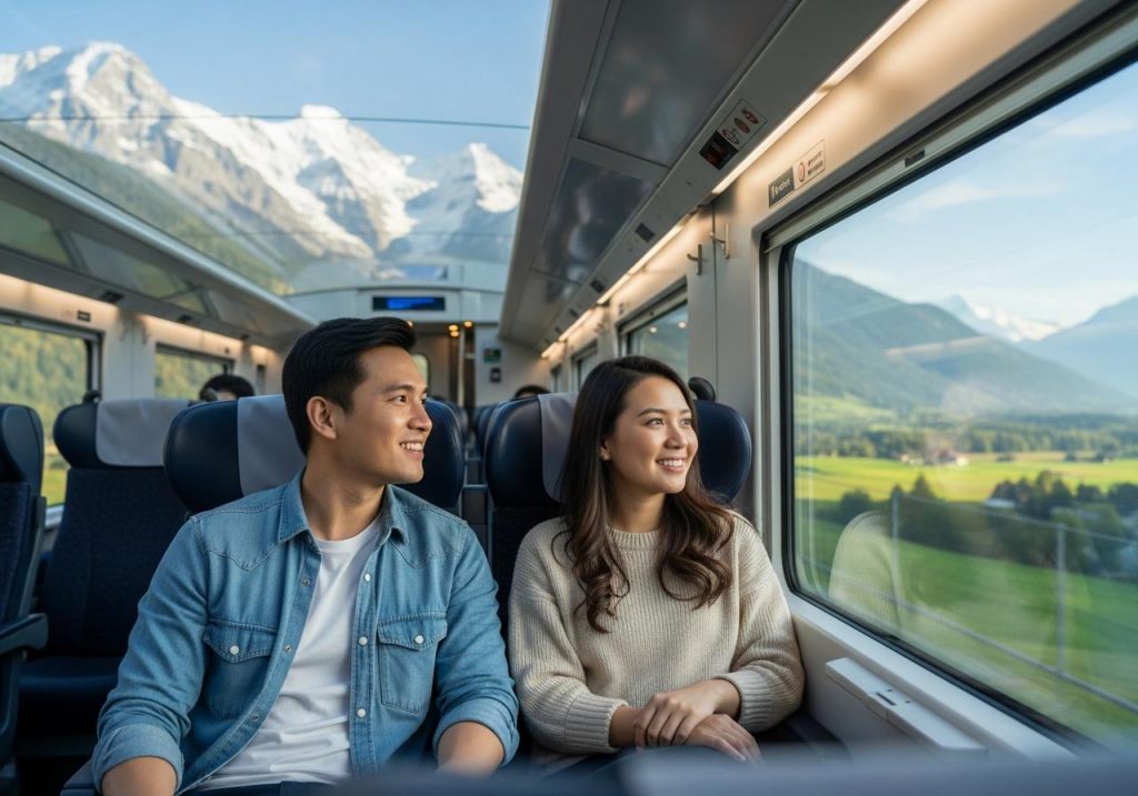kinh nghiệm đi tàu tgv từ thụy sĩ về paris