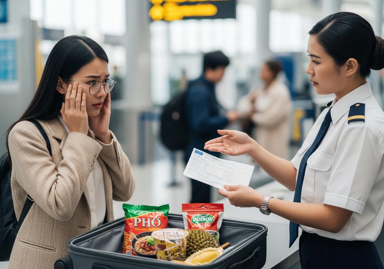 6 Lỗi Thường Gặp Nhất Khi Du Khách Việt Mang Đồ Ăn Vào Châu Âu