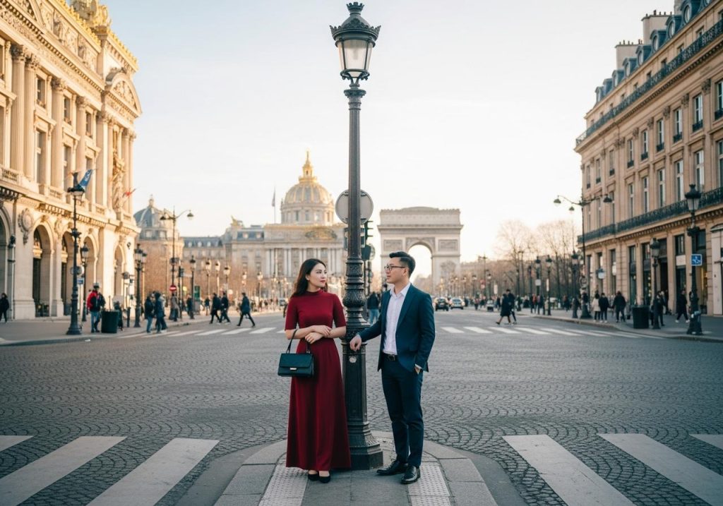 nên ở khu opéra hay champs elysées khi đi paris