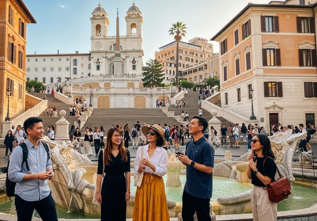 quảng trường tây ban nha rome