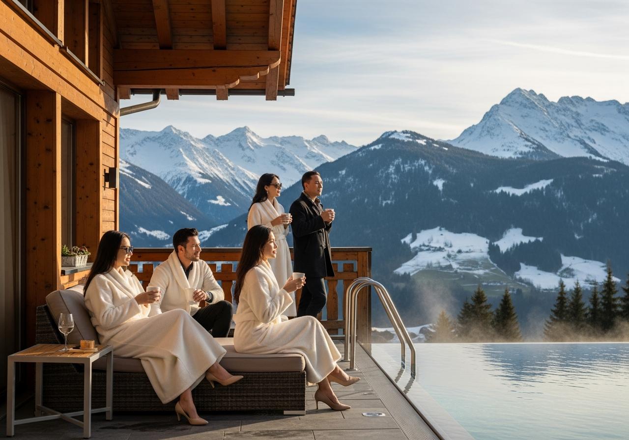 Trải nghiệm độc quyền chỉ có tại các resort núi hạng sang Thụy Sĩ