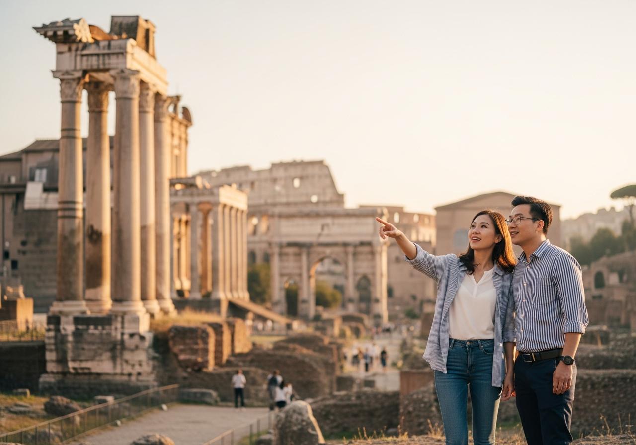 Lịch Trình Tham Quan Roman Forum và Đồi Palatine Tối Ưu Nhất