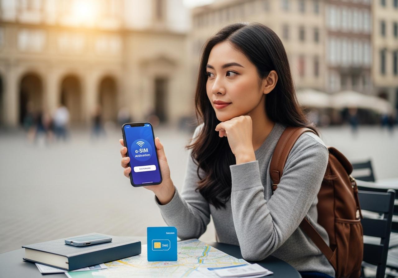 Nên mua sim vật lý hay eSIM du lịch Châu Âu? Lựa chọn nào cho người đi du lịch tự túc?