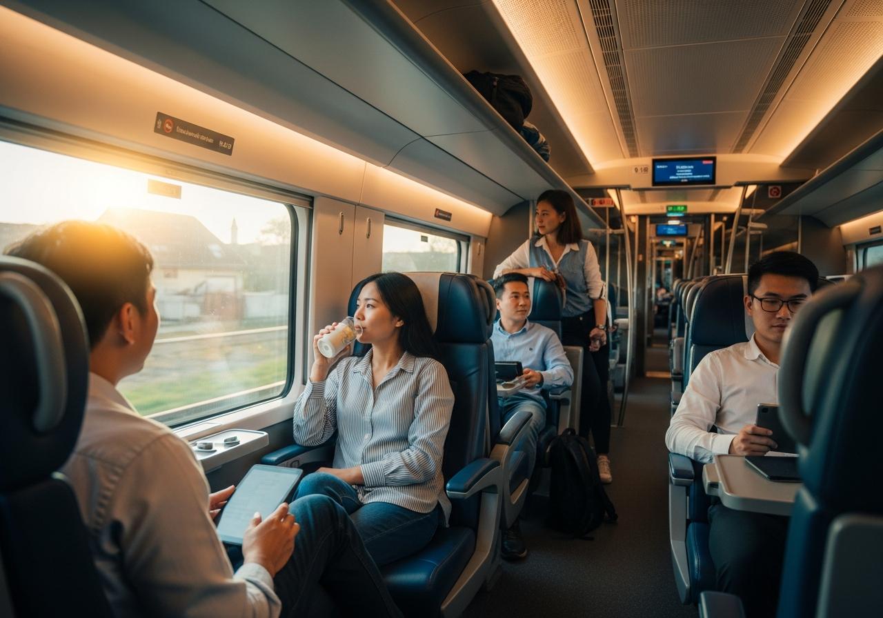 Giải đáp các câu hỏi thường gặp về hành trình TGV Lyria Basel - Paris