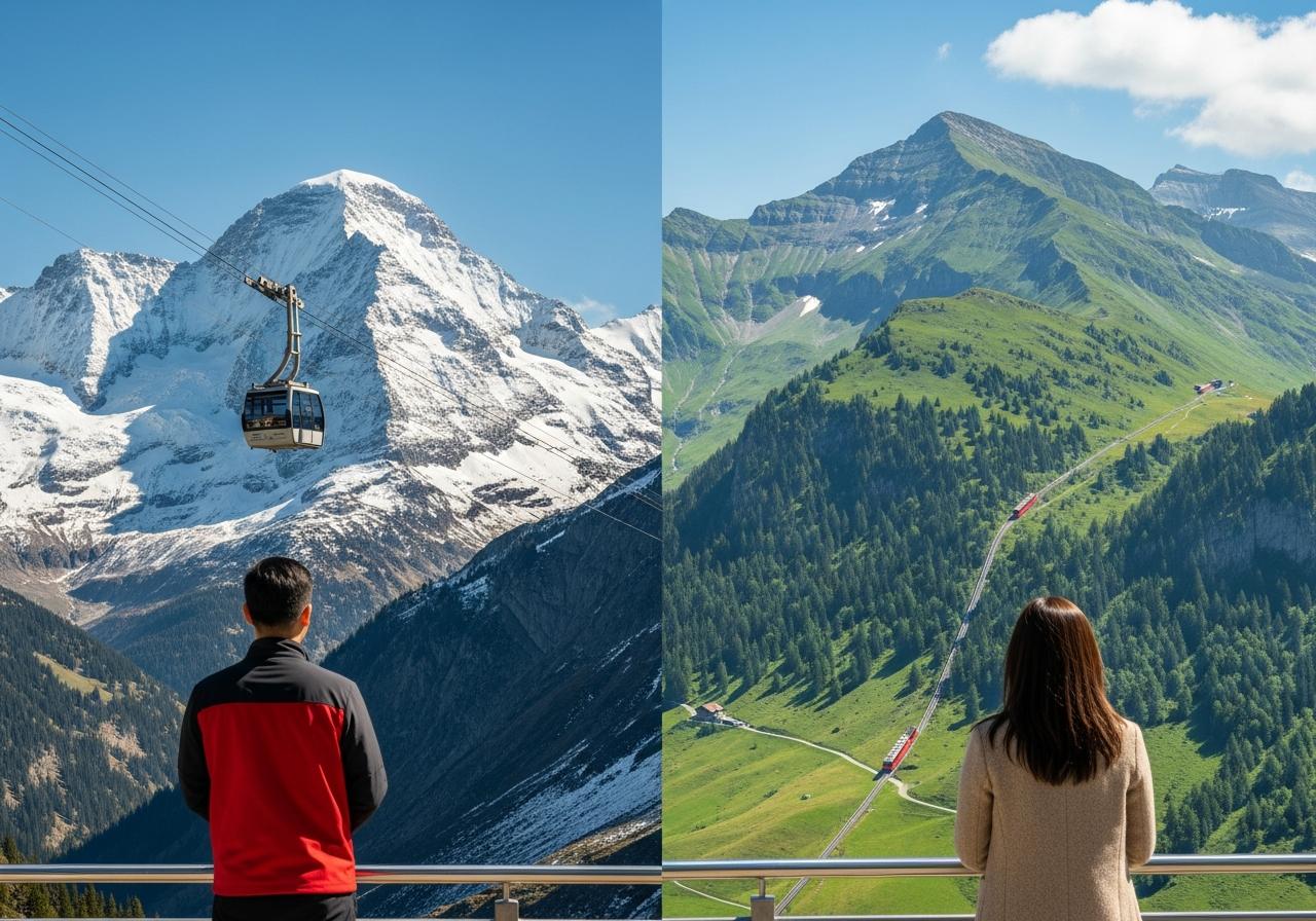 Nên đi Titlis hay Pilatus mùa nào đẹp hơn?