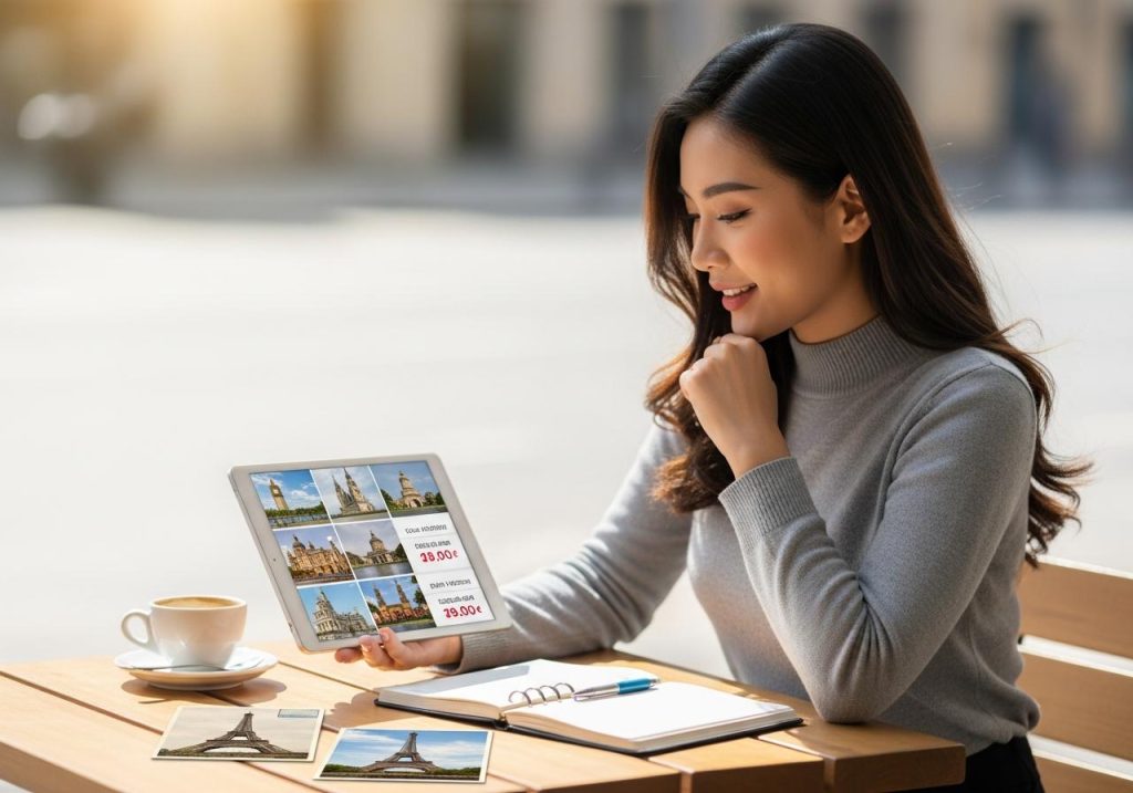 tour châu Âu bao nhiêu tiền