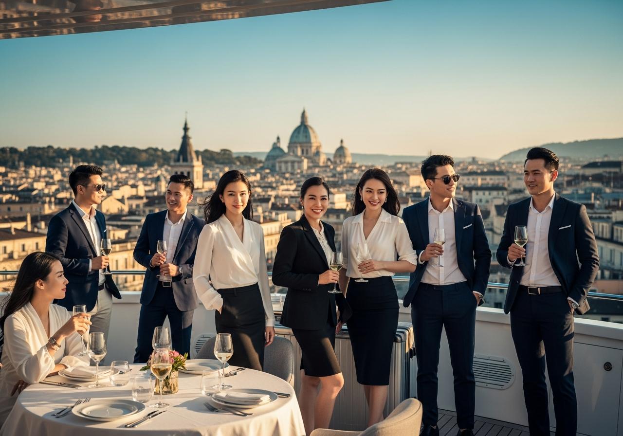 [Độc Quyền] Khám phá 5 hành trình Châu Âu sang trọng bậc nhất dành riêng cho doanh nhân 2025