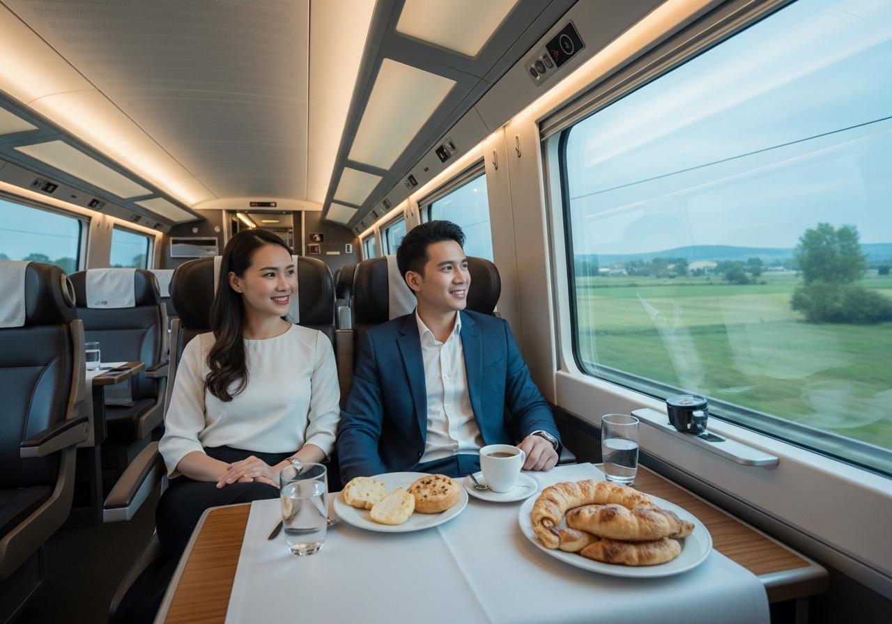 Những tiện ích đẳng cấp chỉ có trong tour Châu Âu cao cấp của Vietking Travel