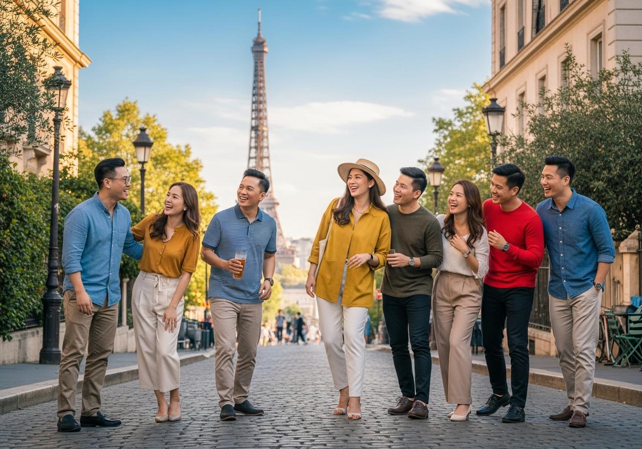 tour châu Âu đẹp nhất đầy đủ nhất