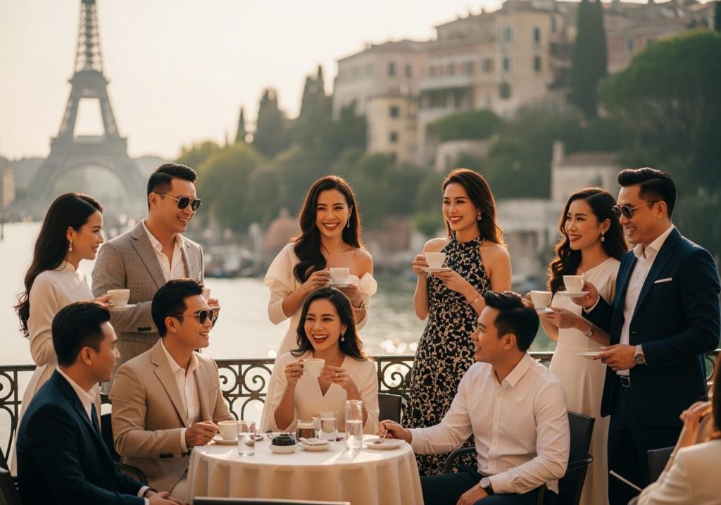 tour châu Âu đoàn nhỏ dưới 15 khách