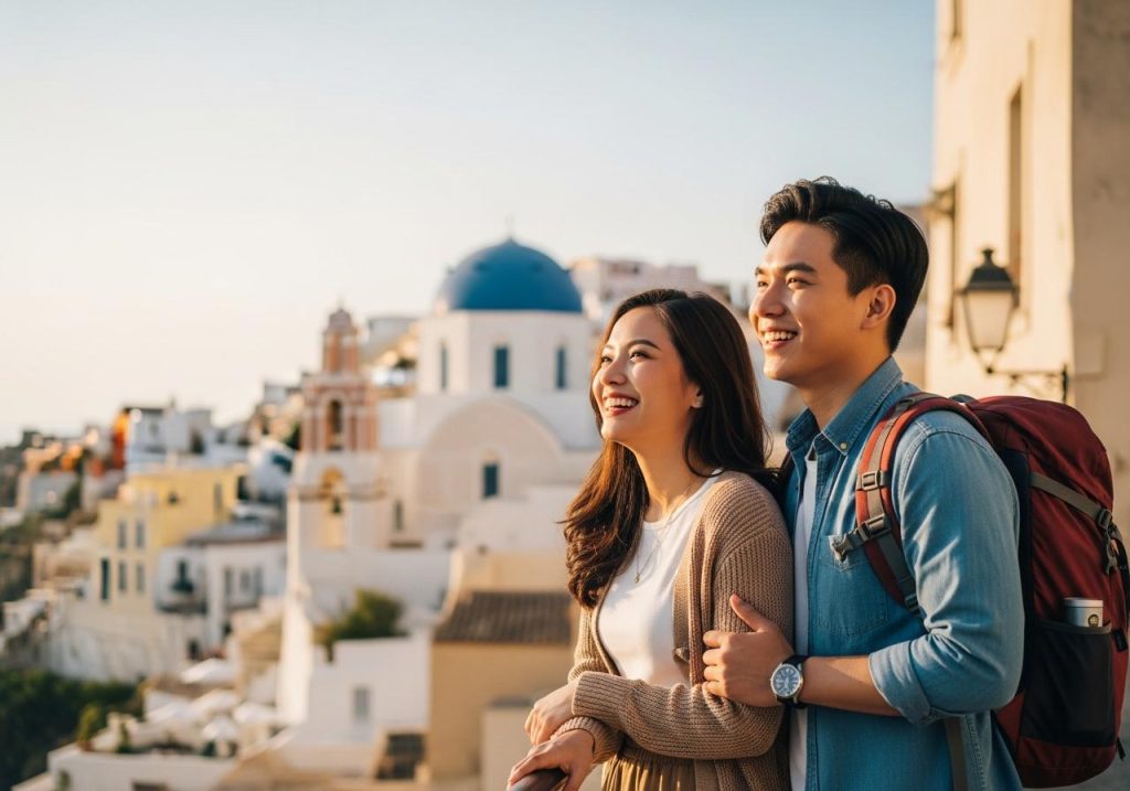 tour châu Âu honeymoon