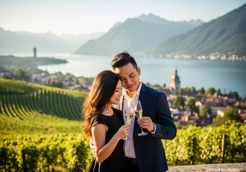 tour châu Âu kỷ niệm ngày cưới ý thụy sĩ pháp