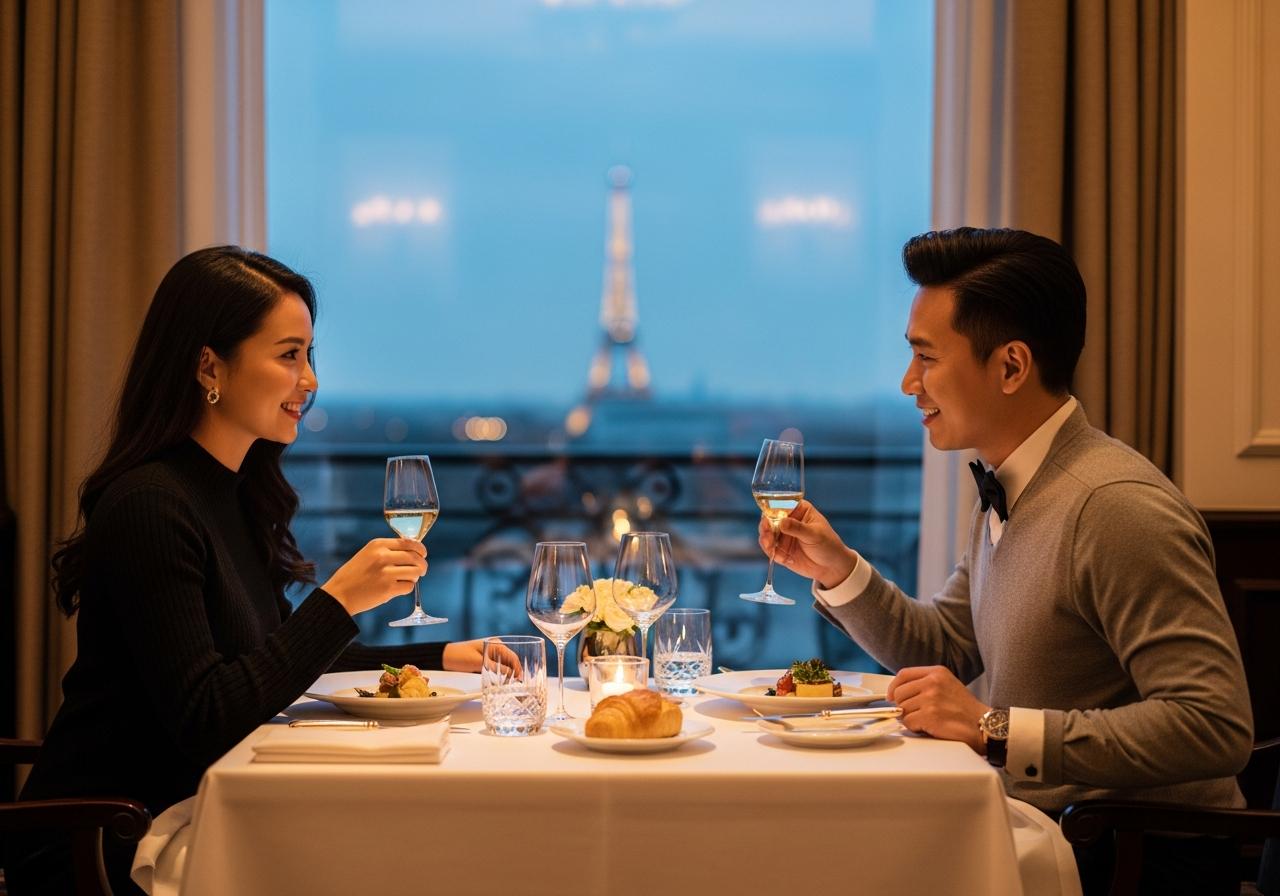 Kinh Nghiệm Đặt Tour Fine Dining Paris Hoàn Hảo Cùng Vietking Travel