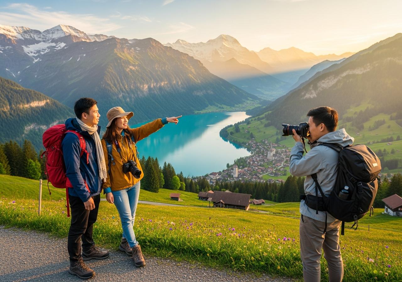 Lịch trình tour Thụy Sĩ 4 đêm tối ưu nhất từ Vietking Travel