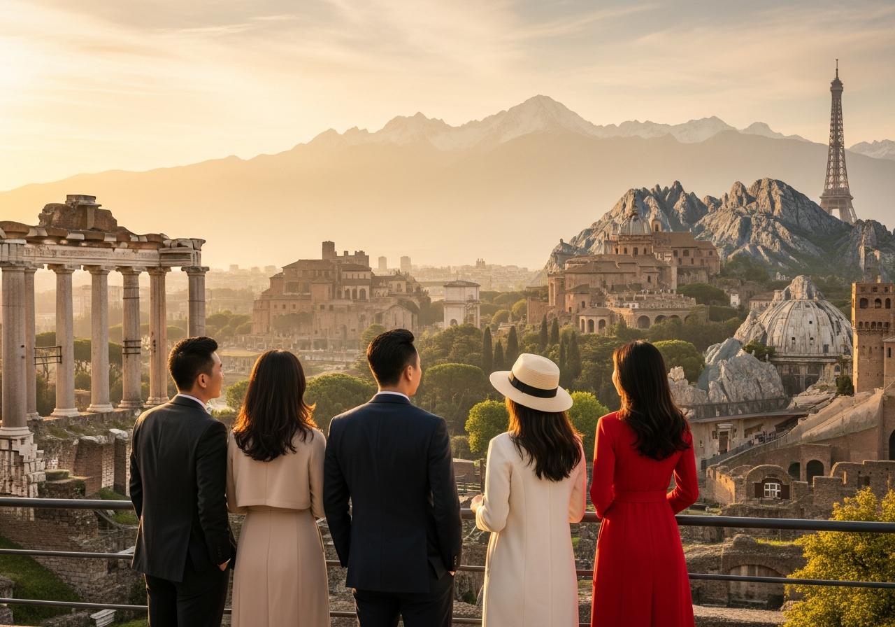 Lịch trình chi tiết 12 ngày khám phá tinh hoa châu Âu [Độc quyền từ Vietking Travel]