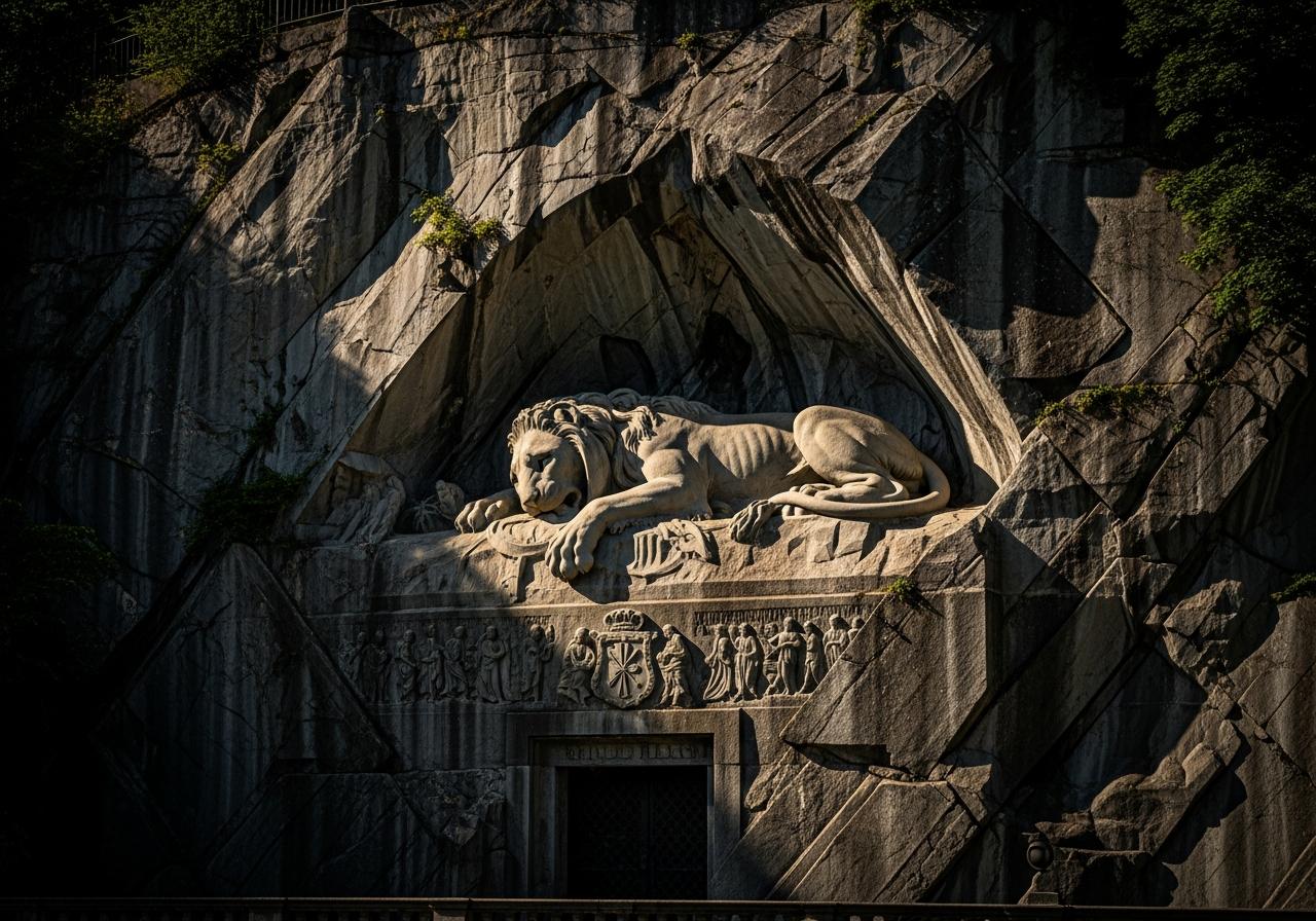 3. Giải mã những biểu tượng ẩn giấu trên Tượng sư tử Lucerne