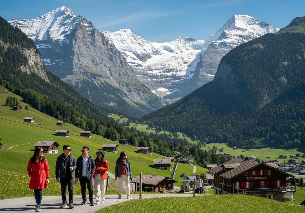 wengen mürren đi trong ngày được không