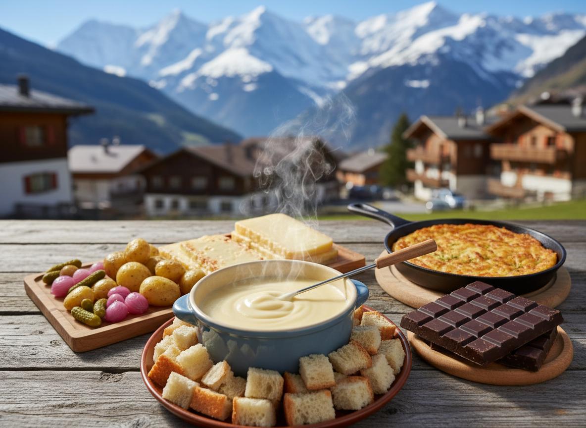 Văn hóa ẩm thực Thụy Sĩ qua từng vùng miền đặc trưng