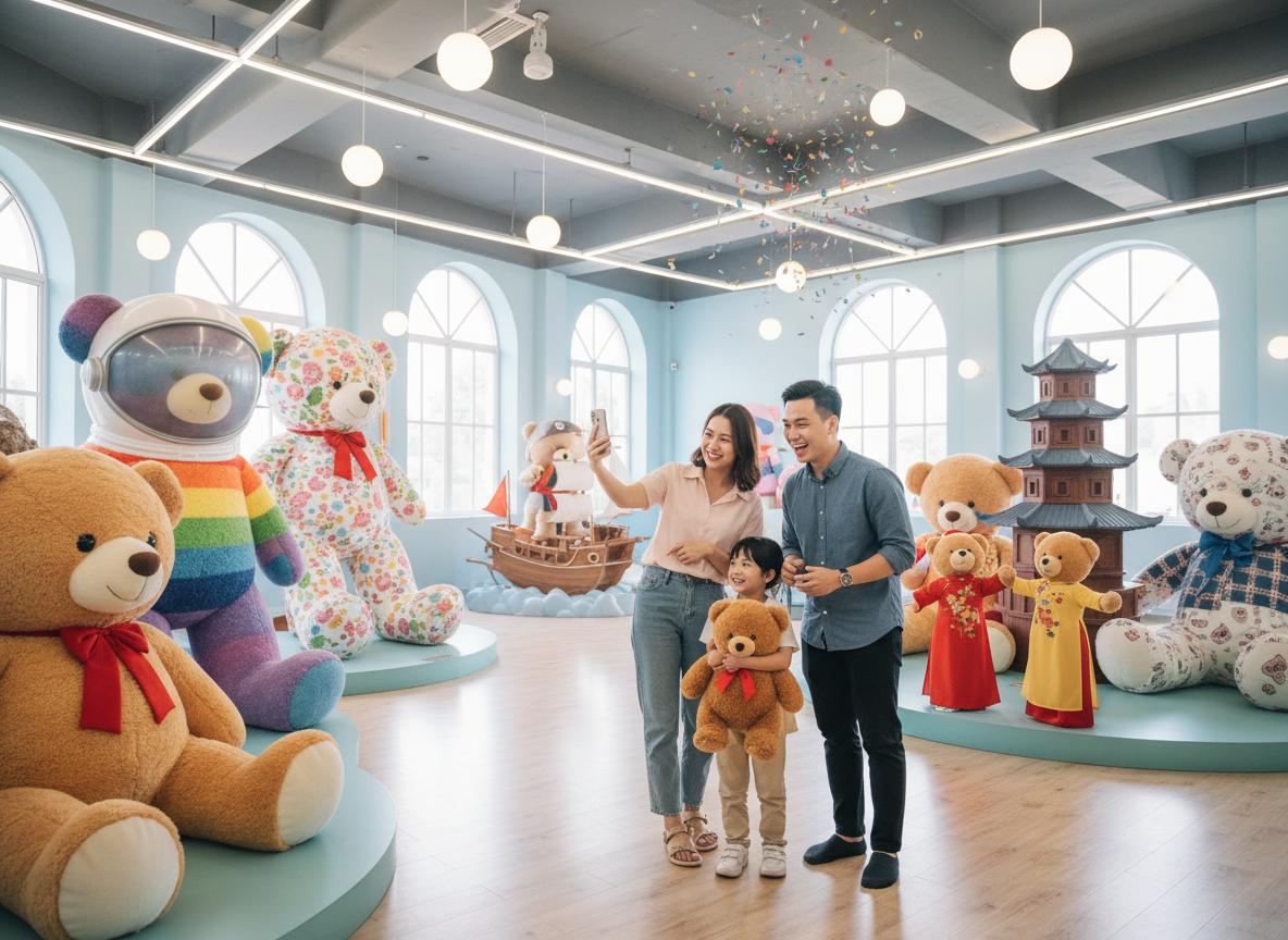 Review Bảo tàng Gấu Teddy Phú Quốc có gì độc đáo?