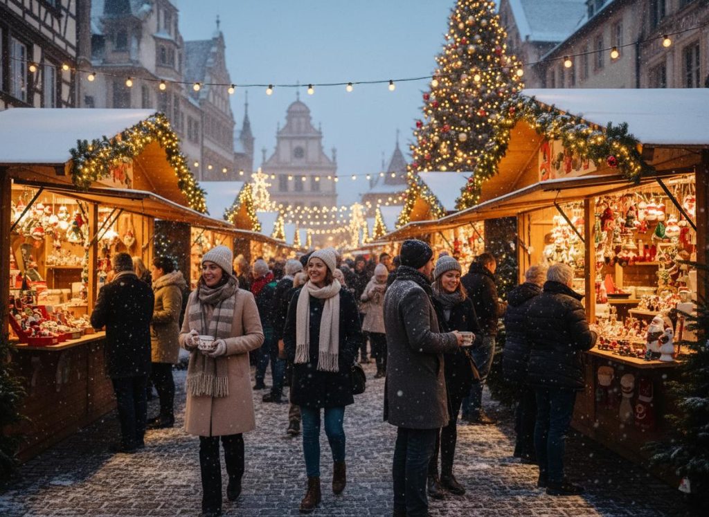 chợ giáng sinh châu Âu