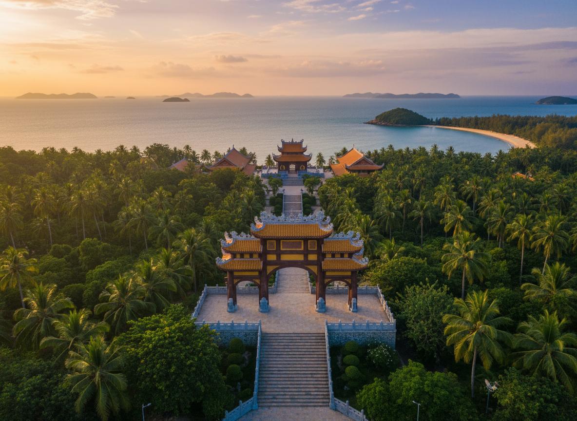 Khám phá vẻ đẹp kiến trúc độc đáo và uy nghiêm của Chùa Hộ Quốc