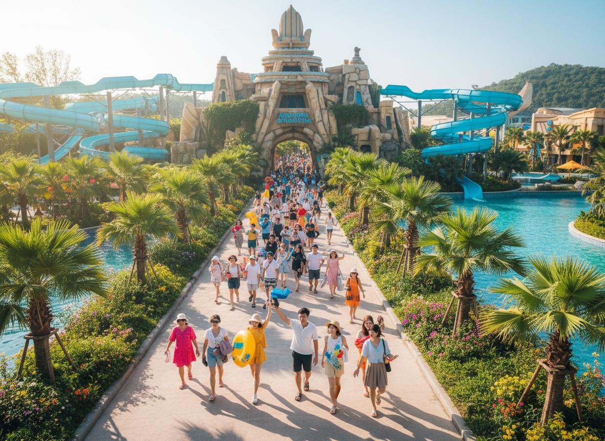 Hướng dẫn chi tiết cách di chuyển đến Công viên nước Aquatopia