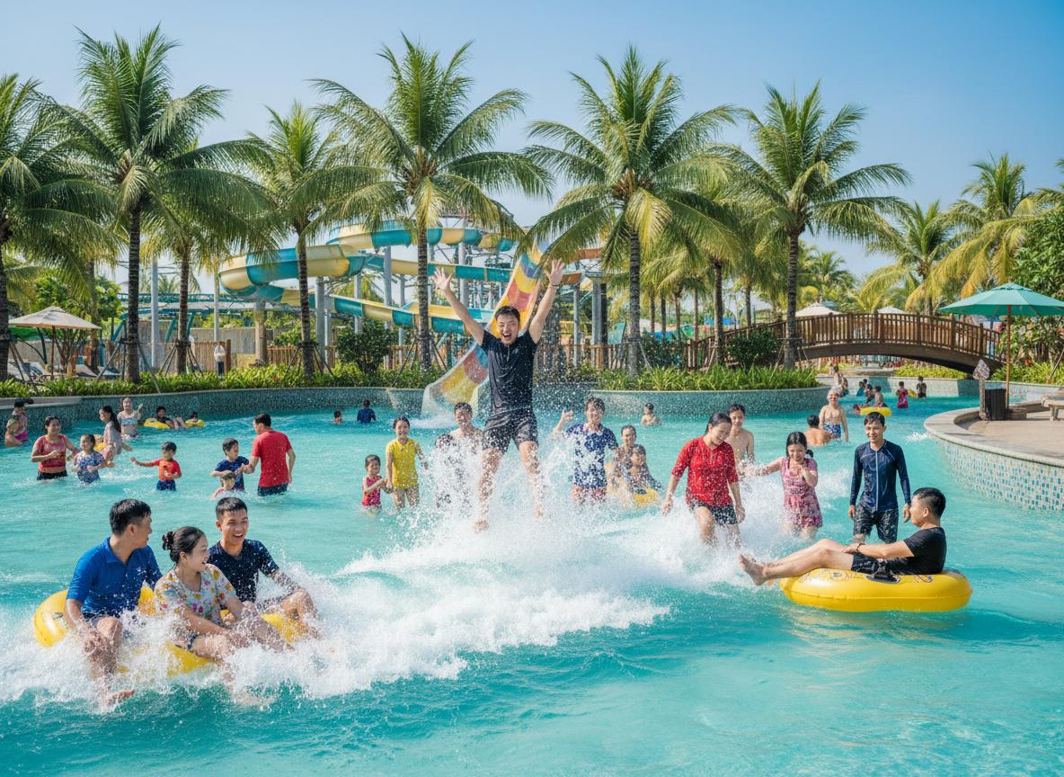 Cập nhật bảng giá vé Công viên nước Aquatopia Phú Quốc mới nhất