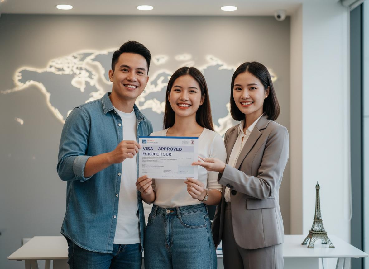 Quy trình và thủ tục đăng ký tour Châu Âu đơn giản hóa cùng Vietking Travel