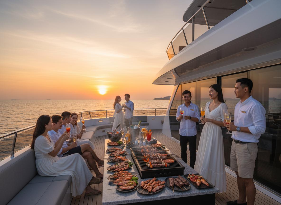 Khám phá các lựa chọn du thuyền đẳng cấp trong tour của Vietking Travel