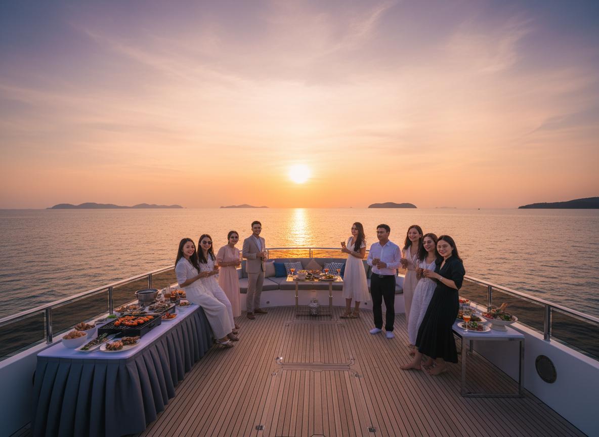 du thuyền phú quốc ngắm hoàng hôn