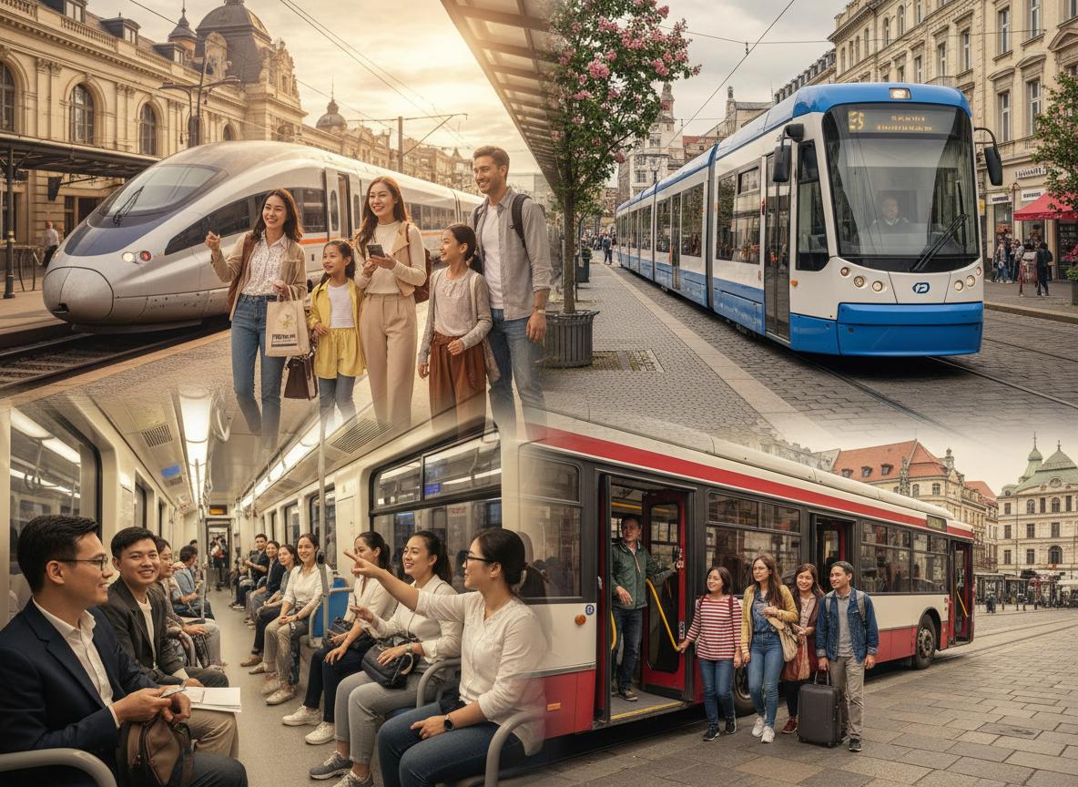 Các loại phương tiện công cộng phổ biến và đặc điểm