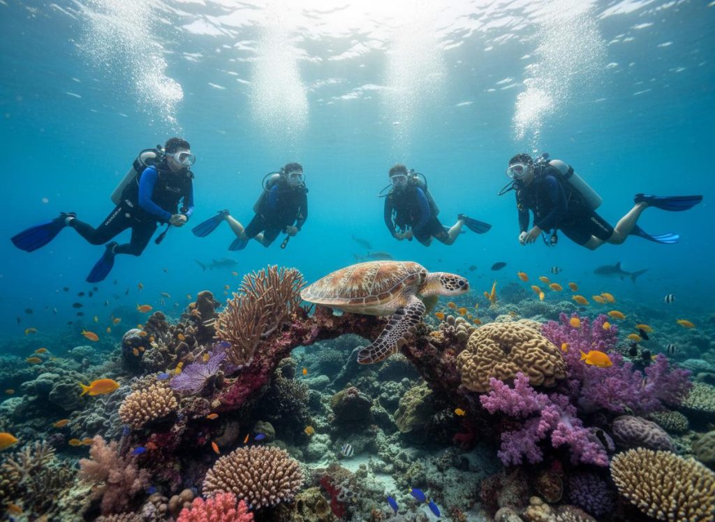 khóa học lặn biển PADI phú quốc